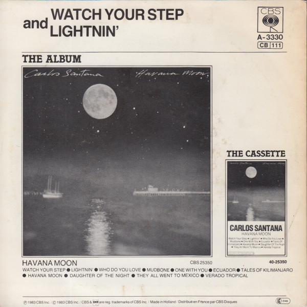 Album herunterladen Carlos Santana - Watch Your Step