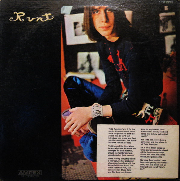 Todd Rundgren - Runt | Releases | Discogs