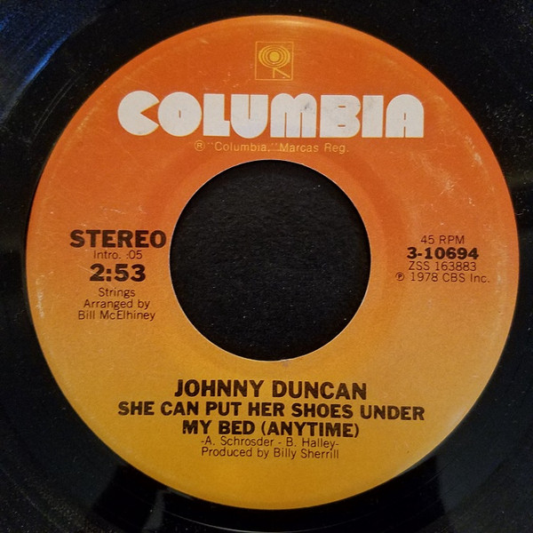 descargar álbum Johnny Duncan - She Can Put Her Shoes Under My Bed Anytime