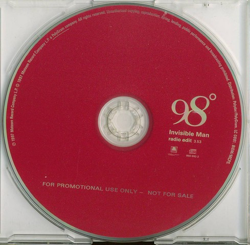98° - Invisible Man, Releases