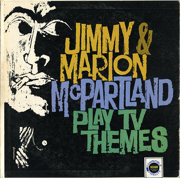 JIMMY & MARION MCPARTLAND Play TV Themes 1960 Mono LP 1st Press DLP-144  Jazz