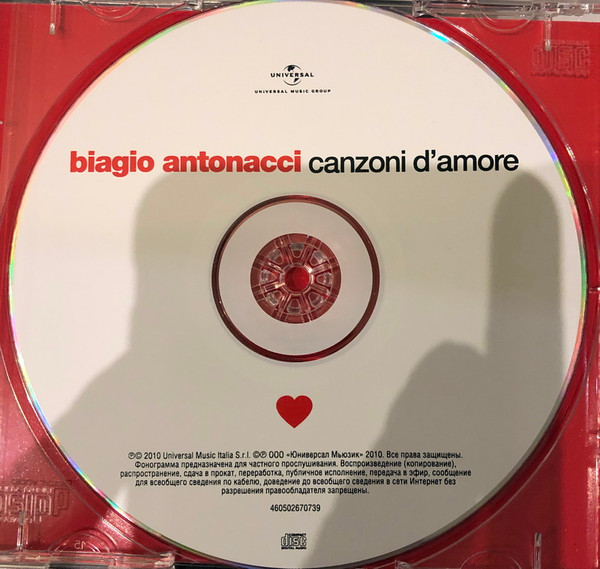 Biagio Antonacci – Canzoni D'Amore (2010