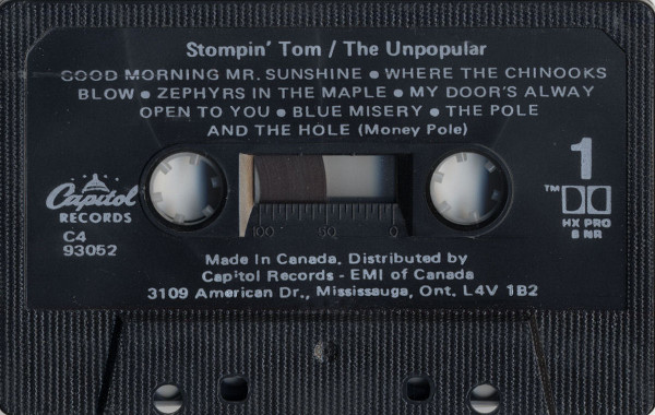 Album herunterladen Stompin' Tom - The Unpopular Stompin Tom