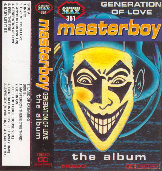 hærge strukturelt Meget sur Masterboy – Generation Of Love (1996, Cassette) - Discogs