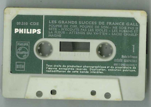 ladda ner album France Gall - Les Grands Succés de
