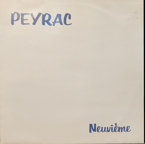 last ned album Nicolas Peyrac - Neuvième