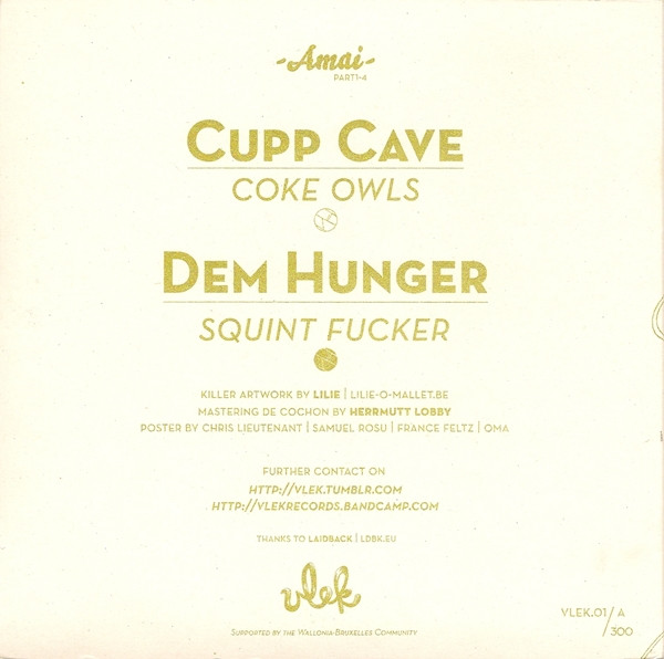télécharger l'album Cupp Cave & Dem Hunger - AMAI 14
