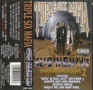 Three 6 Mafia - Club Memphis (Underground Volume 2)