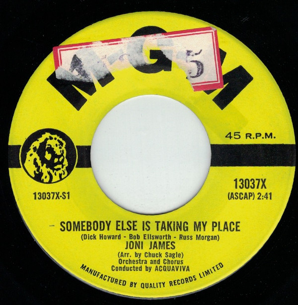 last ned album Joni James - You Were Wrong Somebody Else Is Taking My Place