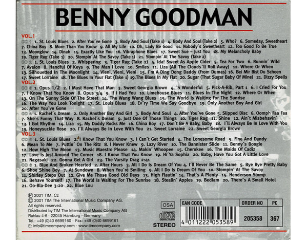 télécharger l'album Benny Goodman - Small Group Recordings