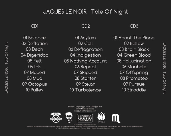 Album herunterladen Jaques Le Noir - Tale Of Night