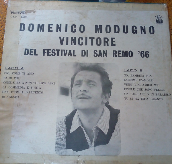 Album herunterladen Domenico Modugno - II Vincitore Del Festival Di San Remo 1966