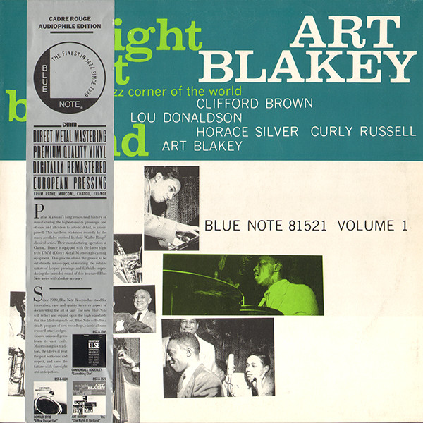 Art Blakey Quintet – A Night At Birdland Volume 1 (1986, Vinyl