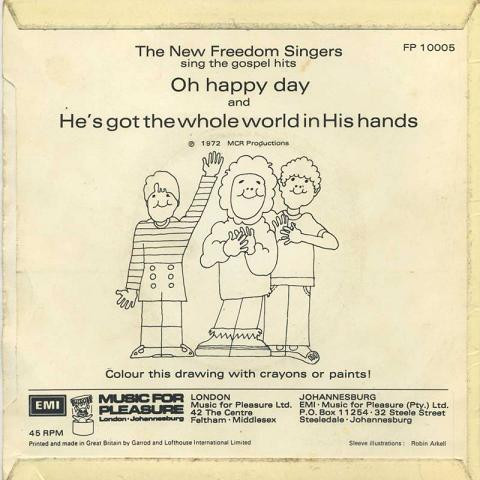 ladda ner album The New Freedom Singers - Oh Happy Day Hes Got The Whole World In His Hands
