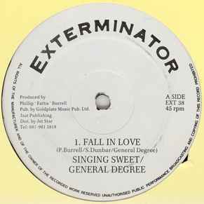 Singing Sweet & General Degree – Fall In Love (Vinyl) - Discogs