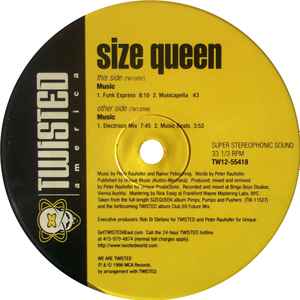 Size Queen - Music