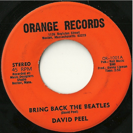 David Peel – Bring Back The Beatles (Vinyl) - Discogs