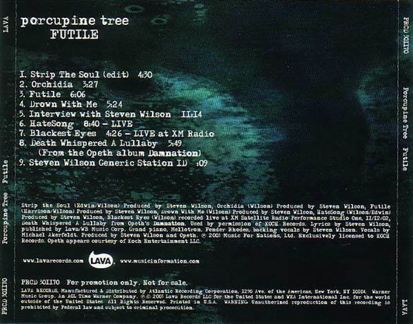 last ned album Porcupine Tree - Futile