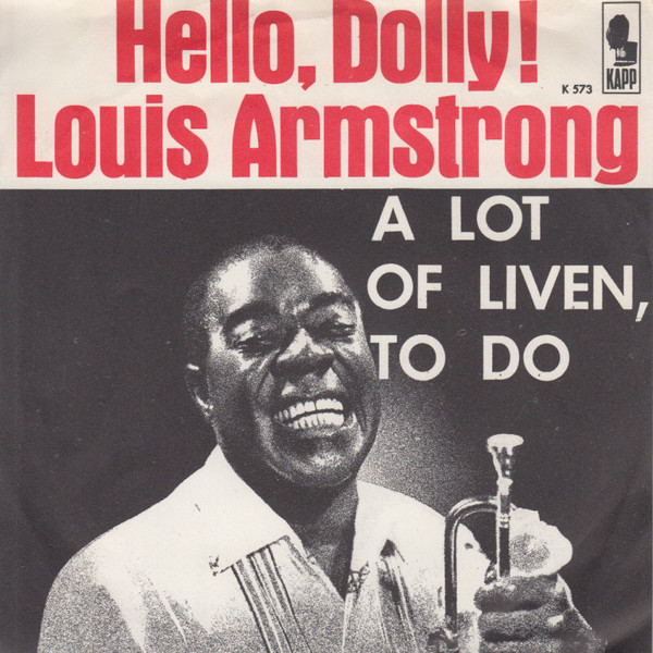 Louis Armstrong – Hello, Dolly! (1964, Picture Sleeve, Vinyl