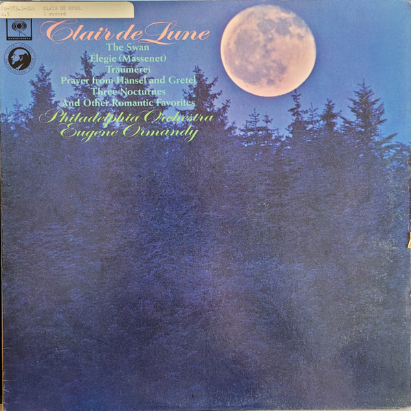 The Philadelphia Orchestra, Eugene Ormandy – Clair De Lune (Vinyl