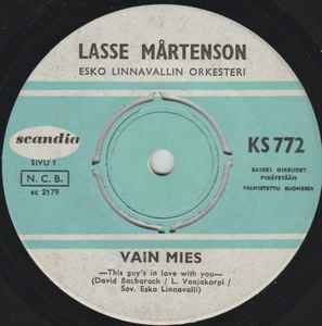 Lasse Mårtenson - Vain Mies album cover