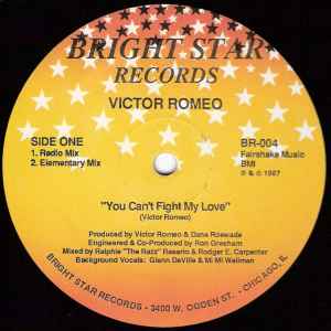 Victor Romeo - You Can't Fight My Love album cover