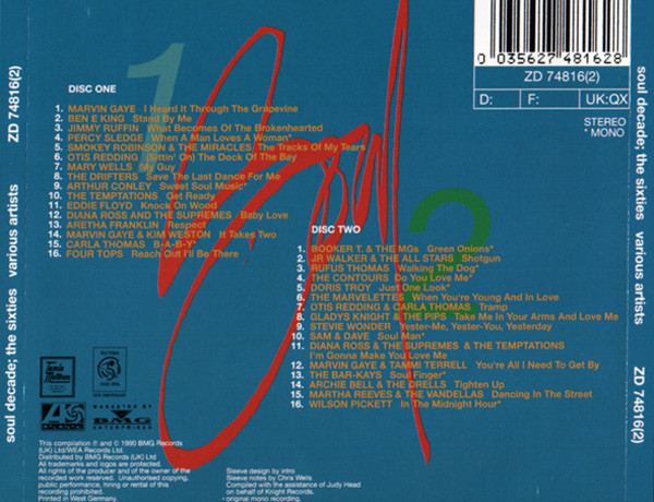 Soul Decade ; The Sixties (1990, Vinyl) - Discogs