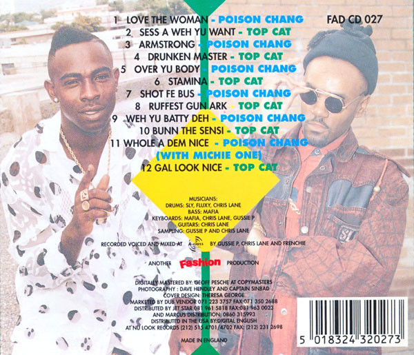 Album herunterladen Poison Chang Top Cat - From JA To UK MC Clash Volume 3