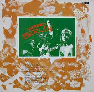 Lou Reed - Berlin album cover