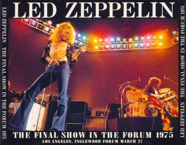 Led Zeppelin – The Final Show In The Forum 1975 (1997, CD) - Discogs