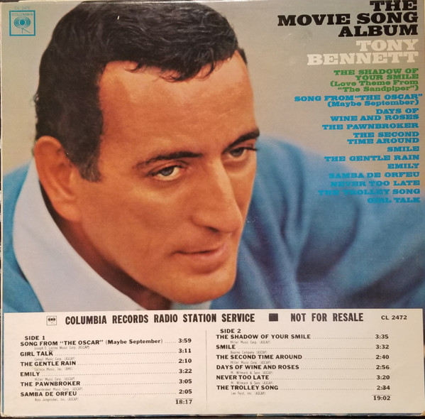 Tony Bennett - The Movie Song Album | Releases | Discogs