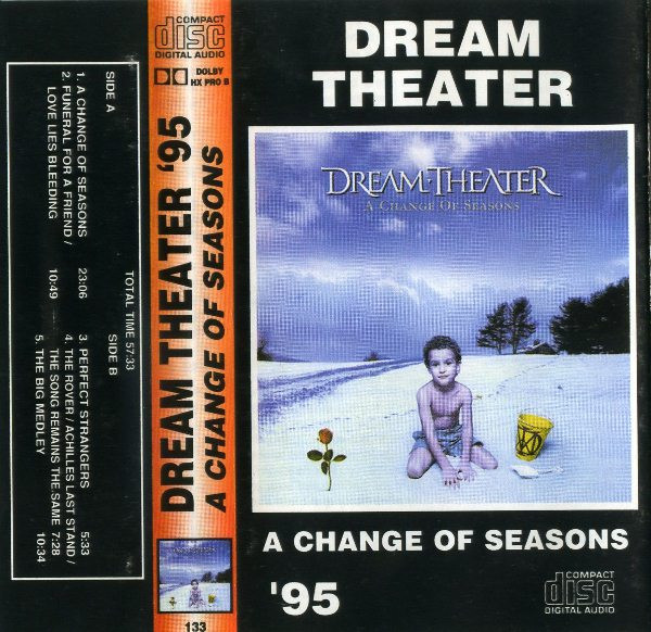 Dream Theater – A Change Of Seasons (Cassette) - Discogs