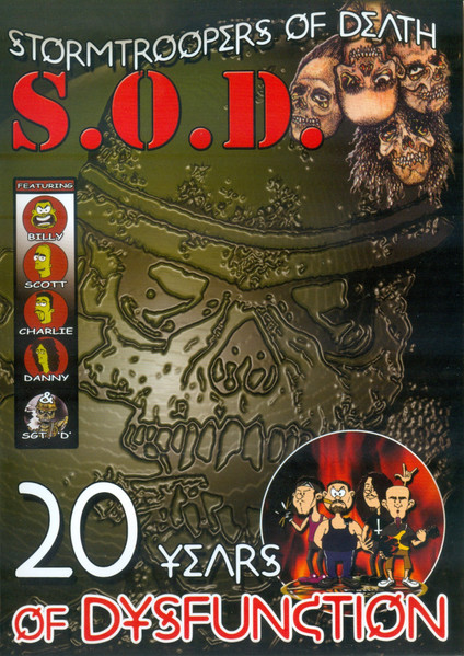 Stormtroopers Of Death – 20 Years Of Dysfunction (2005, DVD 