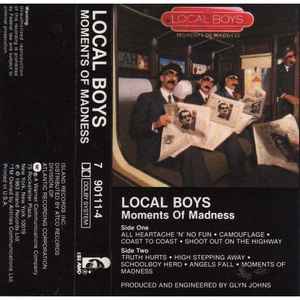 The Local Boys - Moments Of Madness album cover