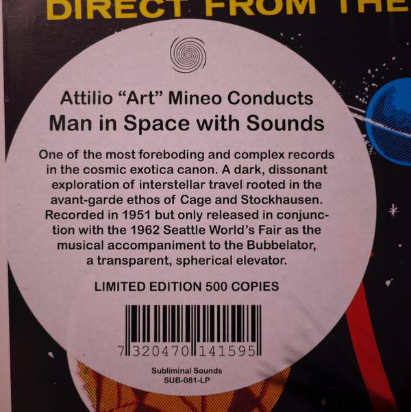 Album herunterladen Attilio Mineo - Man In Space With Sound