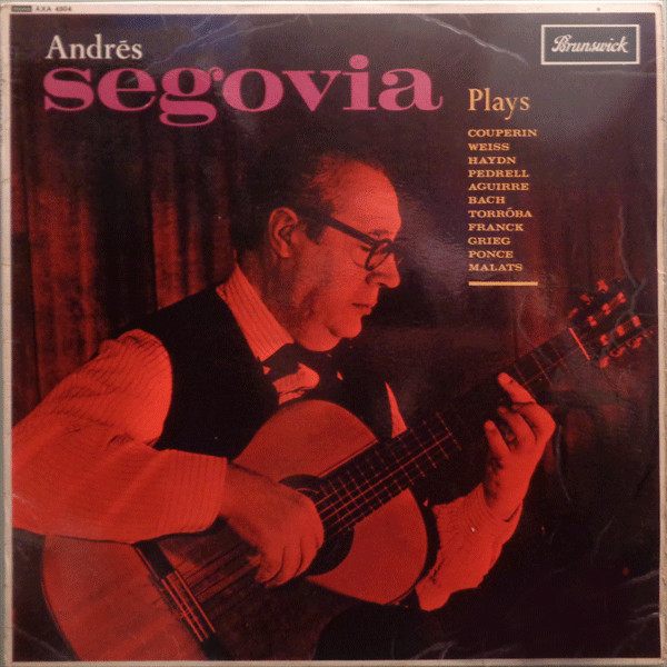 descargar álbum Andrés Segovia - Plays