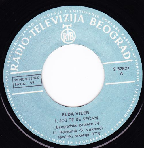 télécharger l'album Elda Viler - Još Te Se Sećam