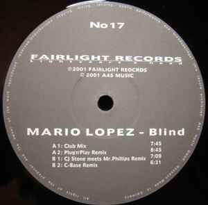 Portada de album Mario Lopez - Blind