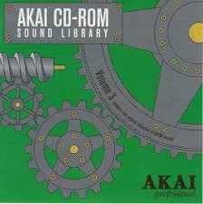 Biblioteca De Sonido Akai Cd-rom Vol.3 Ok hecho en Japón 