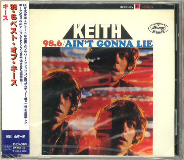 Keith – 98.6 Best Of Keith (1998, CD) - Discogs