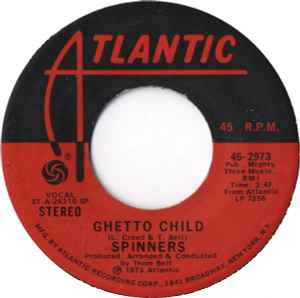 Spinners - Ghetto Child  album cover