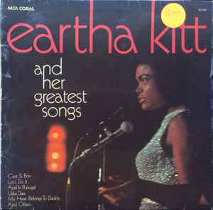 Eartha Kitt - And Her Greatest Songs album cover