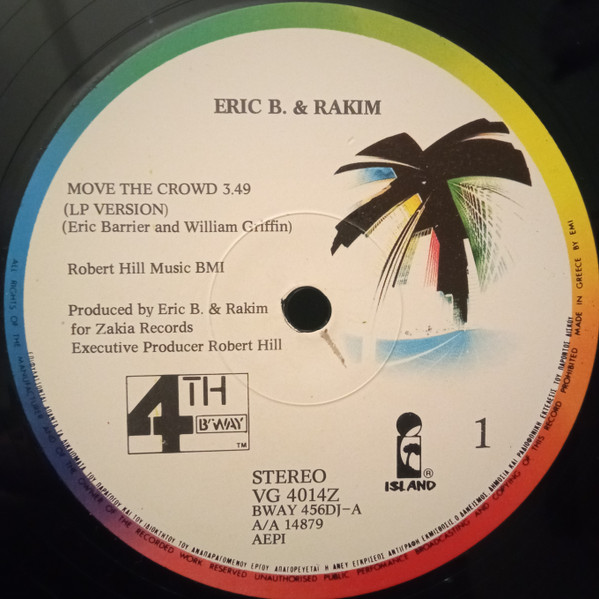 Eric B. & Rakim – Paid In Full (1987, Cassette) - Discogs