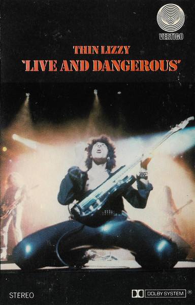 Thin Lizzy – Live And Dangerous (1978, Cassette) - Discogs