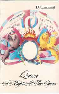 Queen – A Night At The Opera (1976, Blue Transparent, Cassette 