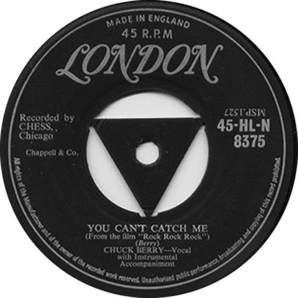 Chuck Berry – You Can't Catch Me / Havana Moon (1956, Plastic 
