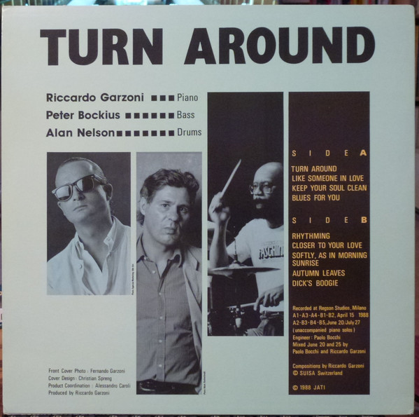 lataa albumi Riccardo Garzoni Trio - Turn Around