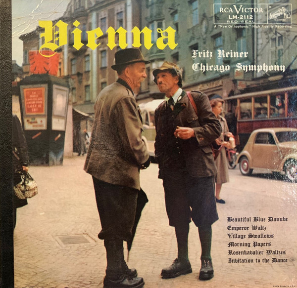 Fritz Reiner, Chicago Symphony – Vienna (1958, Indianapolis, Vinyl