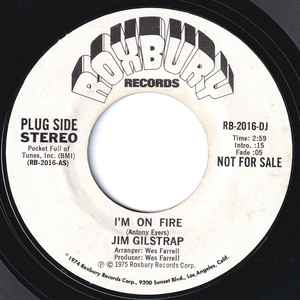 Jim Gilstrap - I'm On Fire album cover