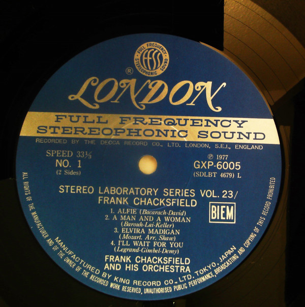 descargar álbum Frank Chacksfield - Stereo Laboratory Vol 23
